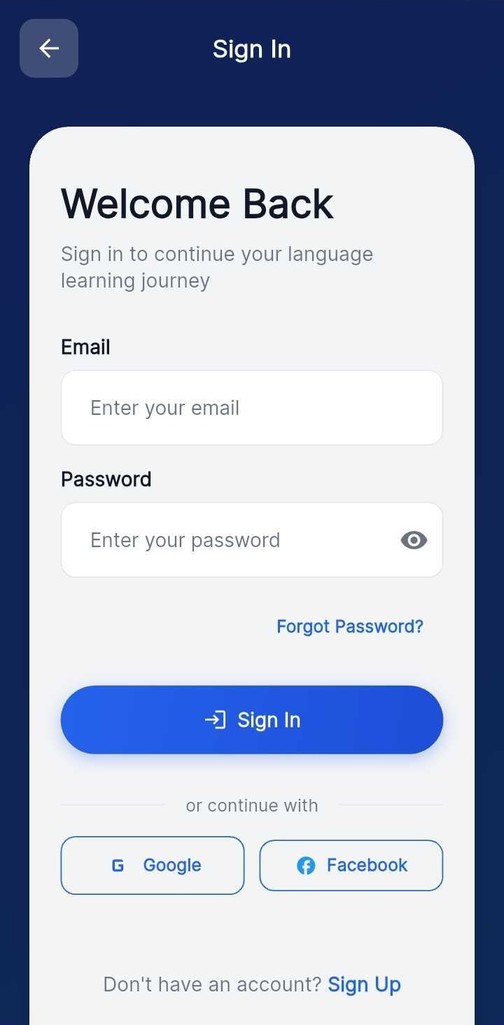 Linguviq app screenshot 2